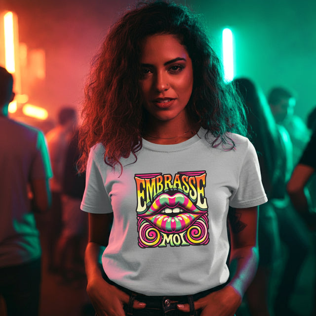 Embrasse-Moi "Kiss Me" T-shirt, French Lover Shirt