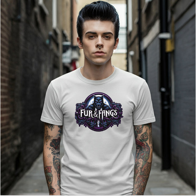 Fur & Fangs T-shirt, Halloween Shirt
