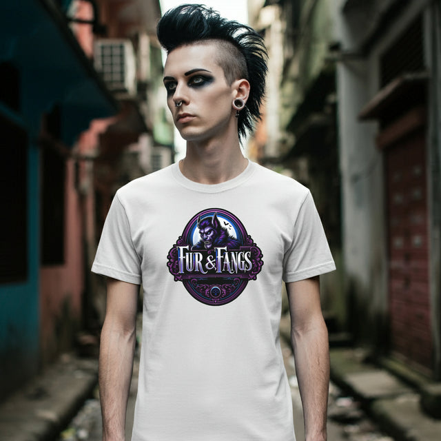 Fur & Fangs T-shirt, Halloween Shirt