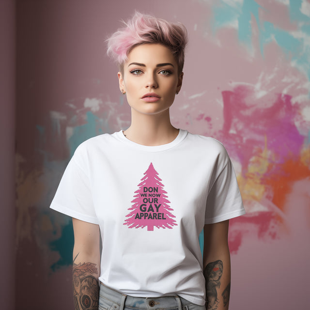 Don We Now Our Gay Apparel T shirt, Queer Christmas T-shirt