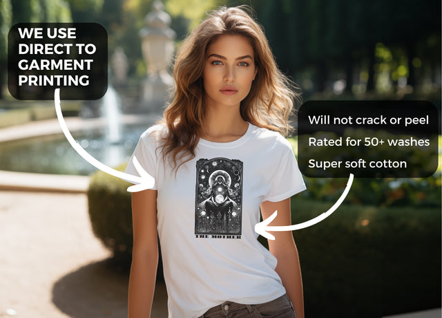 The Mother Tarot card shirt,Witchy Shirt,Mystical Cards Tee, Celestial Astrology,Tarot Lover Gift,Valentines Day,Mothers Day Gift