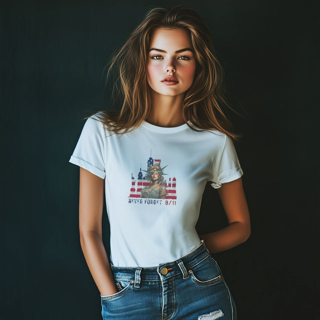 Never Forget 9/11 Tshirt, Fallen Heros Tee, FDNY Fallen Heros Remembered, First Responders Tshirt, Eternal Vigilance Tshirt