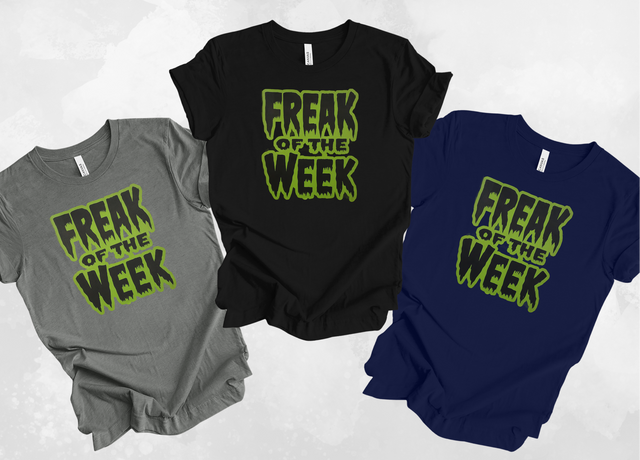 Freak T-shirt, Funny Tee for Men, Gifts for Dad, Halloween Top, Goth Tee, Monster Shirt, Kaiju Shirt, Horror Fan, Trick Or Treat, Spooky