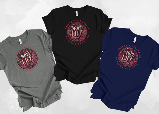 Mom Life T-Shirt,Gift for Her,Gift for Wife,Mom Shirt,Momlife Shirt,Shirt for Moms,Mothers Day Gift,Trendy Mom Tee,Mama top,New Mom gift