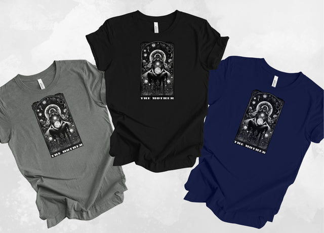 The Mother Tarot card shirt,Witchy Shirt,Mystical Cards Tee, Celestial Astrology,Tarot Lover Gift,Valentines Day,Mothers Day Gift