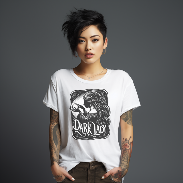 Dark Lady, Fortune Teller, Witchy Woman, Crystal Ball, Witchcraft, Goth, Gothic, Dark Art, Macabre, Queer Icon, Psychic, Mystical, Music Fan