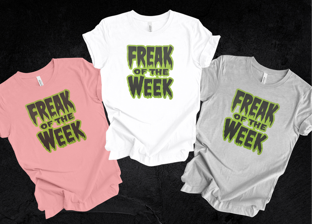 Freak T-shirt, Funny Tee for Men, Gifts for Dad, Halloween Top, Goth Tee, Monster Shirt, Kaiju Shirt, Horror Fan, Trick Or Treat, Spooky