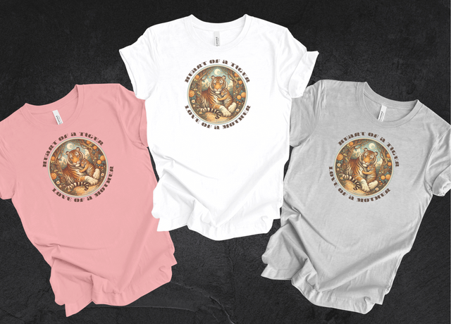 Tiger Mom Shirt,Mothers Day Gift,Cute Mama Tee,Mom Life,Baby Shower Gift,Mama and Baby Shirt,New Mom Gift,Mom Hug Shirt,Gift For Wife