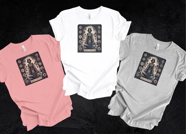 Queen of Mystery,Tarot card shirt,Mother's Day Gift,Tarot Reader Gift,Witchy Shirt,Mystical Cards Tee,Celestial Astrology,Gift for her