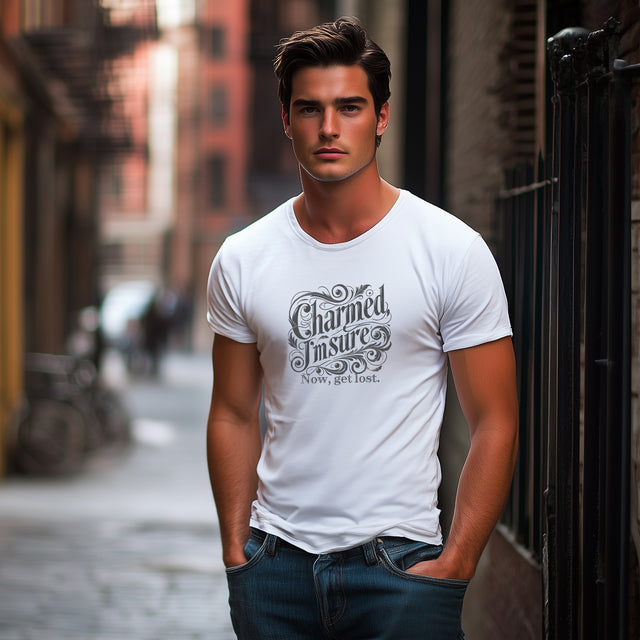 Charmed Tshirt, Sarcastic Charmed Tshirt, Funny Charmed, I'm Sure Tee, Get Lost tee