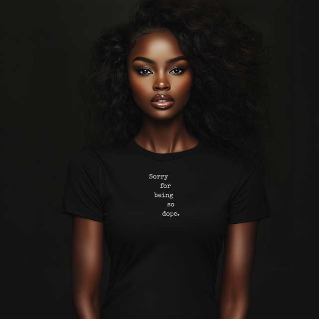 Sorry for being so dope tshirt, funny tshirt, sarcastic tshirt