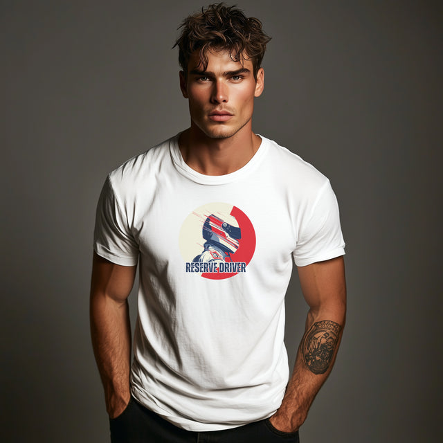 Reserve Driver Motorsport Helmet T-Shirt, Race Tshirt, Race Car driver, Race Driver Tshirt, Race Fan tshirt