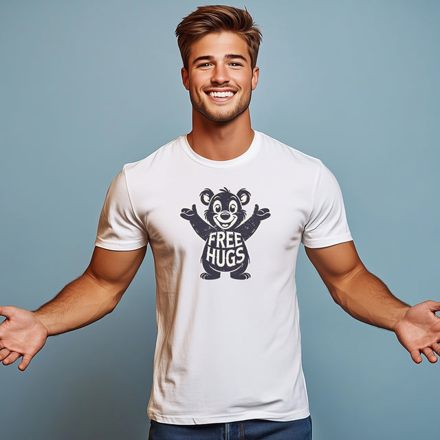 Free hugs T-shirt, Vintage design, Loving gift