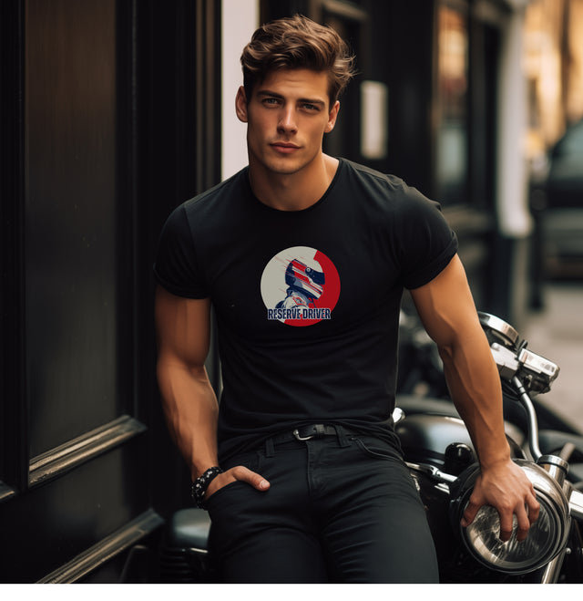 Reserve Driver Motorsport Helmet T-Shirt, Race Tshirt, Race Car driver, Race Driver Tshirt, Race Fan tshirt