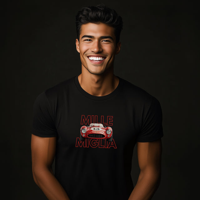 Mille Miglia T-shirt, Vintage Racing Tee, Car Guy, Car Girl, Car Crazy