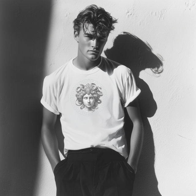 Medusa T-shirt, Greek Gorgon Tshirt, Greek Mythology Tshirt, Cool Tee