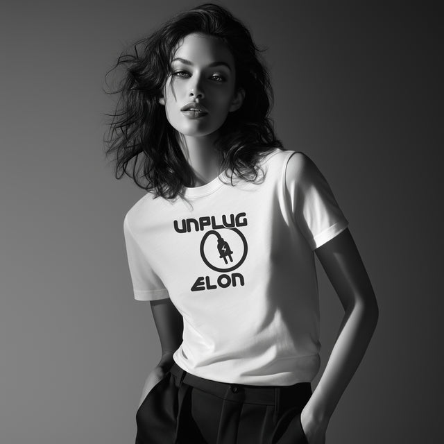 Unplug Elon T-shirt, Down with DOGE tshirt, Activist Tshirt