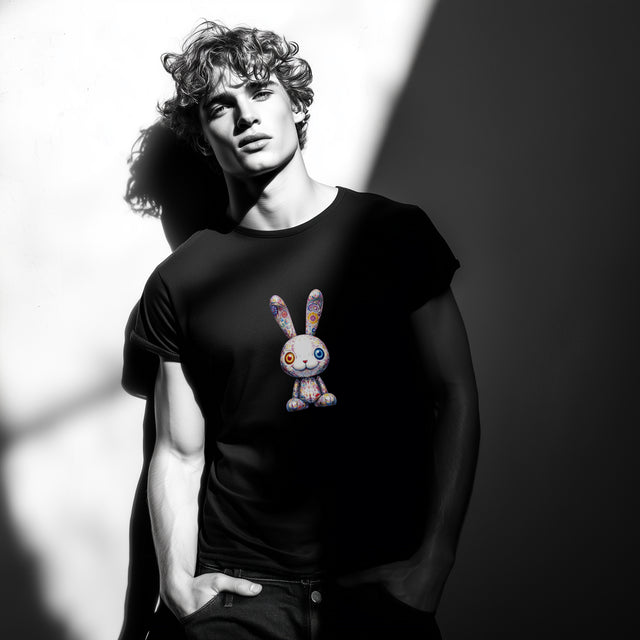 Japanese Pop Art Colorful Rabbit T-Shirt