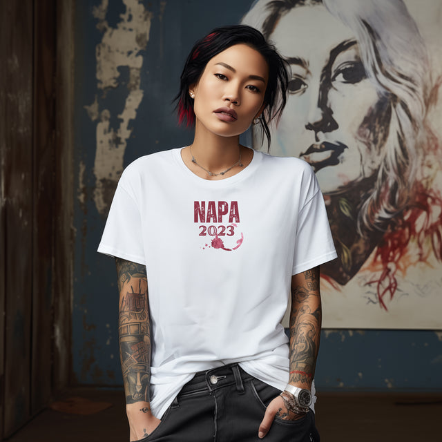 Napa Wine Tshirt, Wine Lover Tshirt, Wine Snob Tee, Wine Drinker Tshirt, 2023 vintage wine, It Was A Good year Tshirt