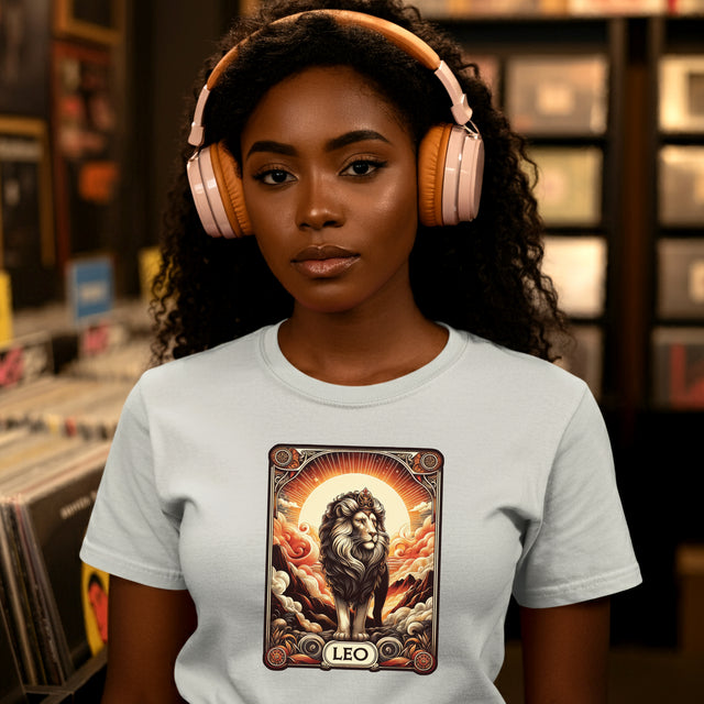 Leo Zodiac shirt, Celestial Astrology