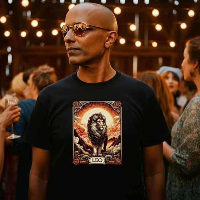 Leo Zodiac shirt, Celestial Astrology