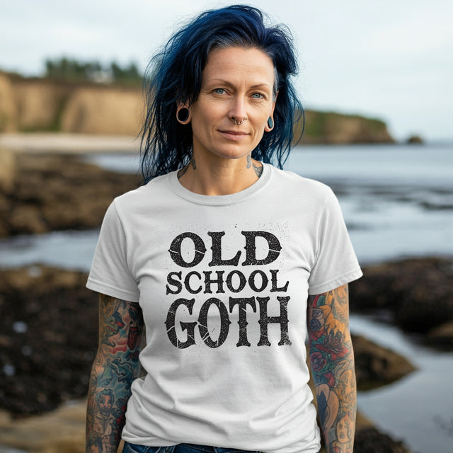 Old School Goth T-shirt, Goth Shirt