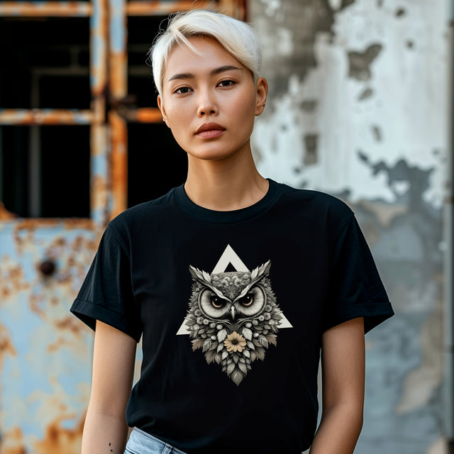 Owl Triangle T-shirt