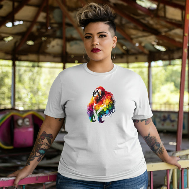 Rainbow Orangutan T-shirt, Pride Shirt,Animal Lover T shirt, LGBTQ+, BGLT,Great Apes,Primate