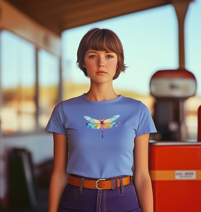 Rainbow Dragonfly,Dragonfly lover,Pride Shirt,Women's Favorite Tee