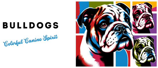 Bulldog Coffee Cup,4-Panel Pop Art Mug,English Bulldog Lover,Bully Mom,Bully Dad,Sourmug Gift,Bulldogger Gift,British Bulldog