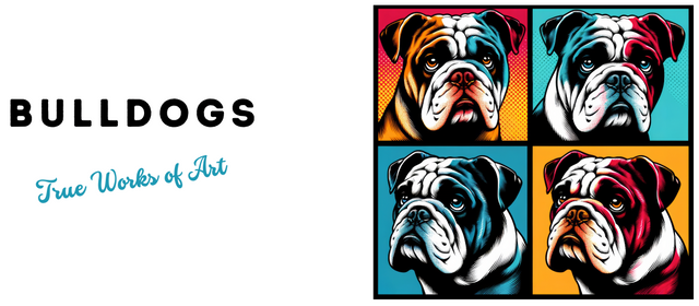 Bulldog Coffee Cup,4-Panel Pop Art Mug,English Bulldog Lover,Bully Mom,Bully Dad,Sourmug Gift,Bulldogger Gift,British Bulldog