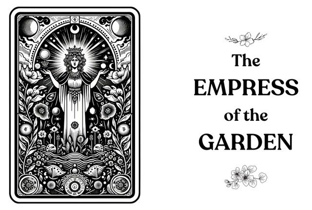 Empress of the Garden,Tarot card mug,Mothers Day Gift,Tarot coffee cup,Gardening cup,Mystical Cards mug,Gardener Gift,Gift for her