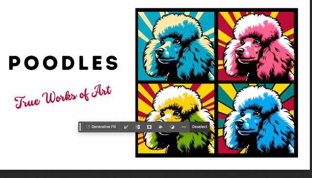 Poodle Coffee Cup,4-Panel Pop Art Mug,Poodle Lover,Poodle Mom,Poodle Dad,Dog Lover Gift,French Poodle Gift