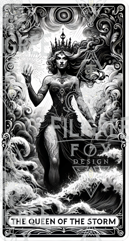 Queen of the Storm,Tarot card shirt,Mother's Day Gift,Witchy Shirt,Gift for her,Gift for Mom,Recovery Gift,Cancer Survivor Gift,Gift for Wife