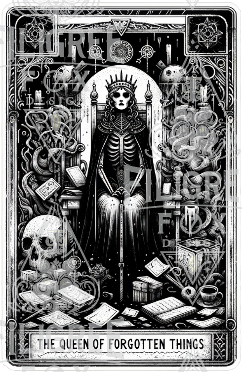 Queen of Forgotten Things,Tarot card shirt