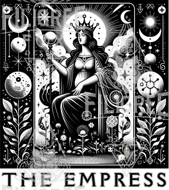 The Empress Tarot card shirt,Mothers Day Gift,Tarot Reader Gift,Witchy Shirt,Mystical Cards,Celestial Astrology,Gift for her,Grandma Gift