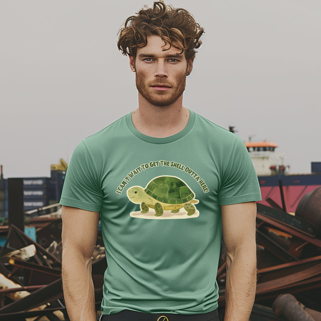 Introvert tee, Cute Turtle Tshirt