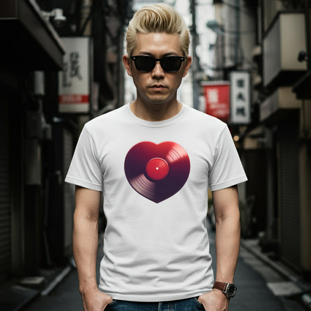 I Love Vinyl T-shirt, Record Collector Shirt