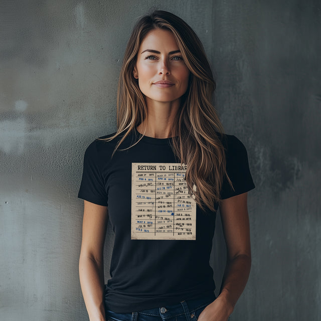 Return to Library TShirt, Book Worm Tee, Library Lover Shirt, Book Lover shirt
