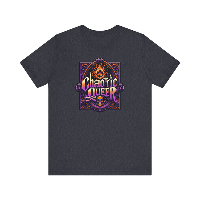 Chaotic Queer Shirt,Pride T-Shirt,Pride Parade T shirt, LGBTQ+ Tee,Nonbinary,Gay,Lesbian,Bisexual,Trans,BGLT,LBGT,Radical Fairies,Queer Goth