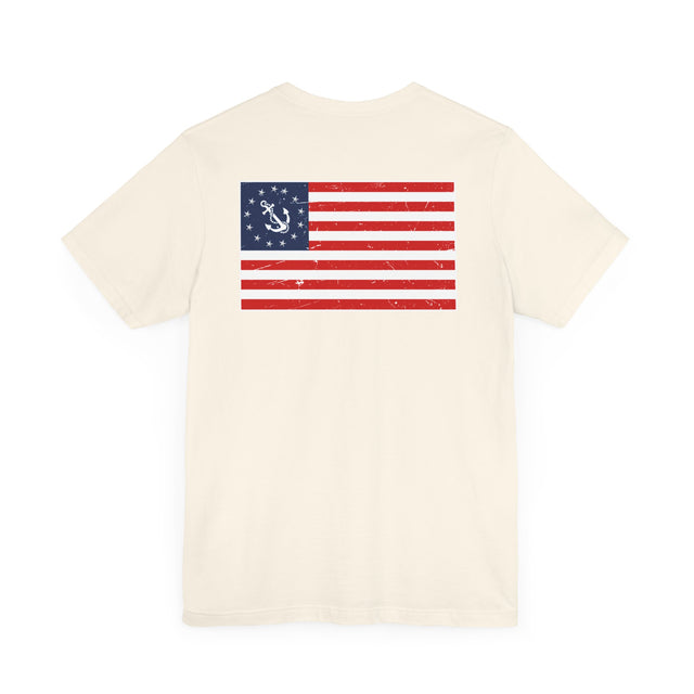 New York City Yacht Club Tshirt, Nautical Tshirt, New York Boater shirt, Sailing Shirt, Father's day Gift, Boating Gift, Captain Gift