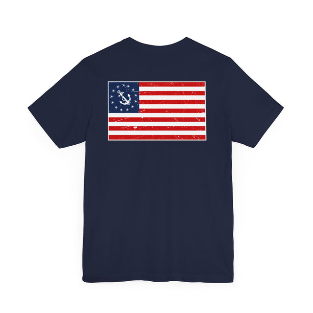 New York City Yacht Club Tshirt, Nautical Tshirt, New York Boater shirt, Sailing Shirt, Father's day Gift, Boating Gift, Captain Gift