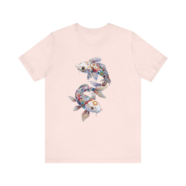 Japanese Pop Art Koi, Rainbow colorful Koi