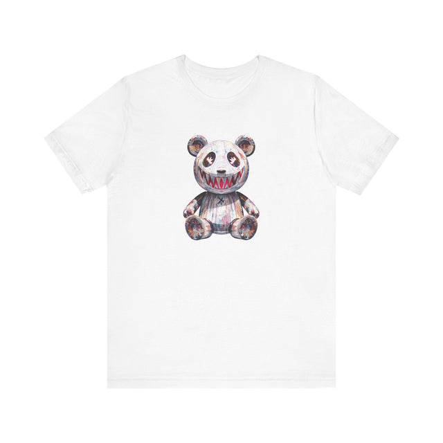 Japanese street Art Panda tshirt, gritty cool Panda Tee