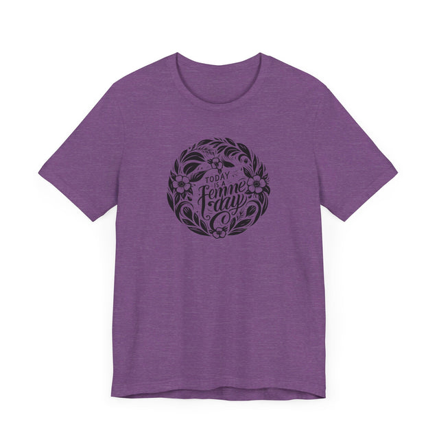 Today is a Femme Day Nonbinary Shirt, Gender Fluid, Enby Pride Shirt, Gender Neutral, Nonbinary Pride, non binary tee