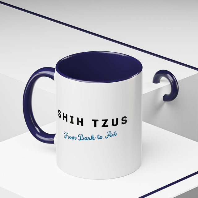 Shih Tzus Coffee Cup,4-Panel Pop Art Mug,Shih Tzu Lover,Shih Tzu Mom,Shih Tzu Dad,Dog Lover Gift,Shih Tzu Gift