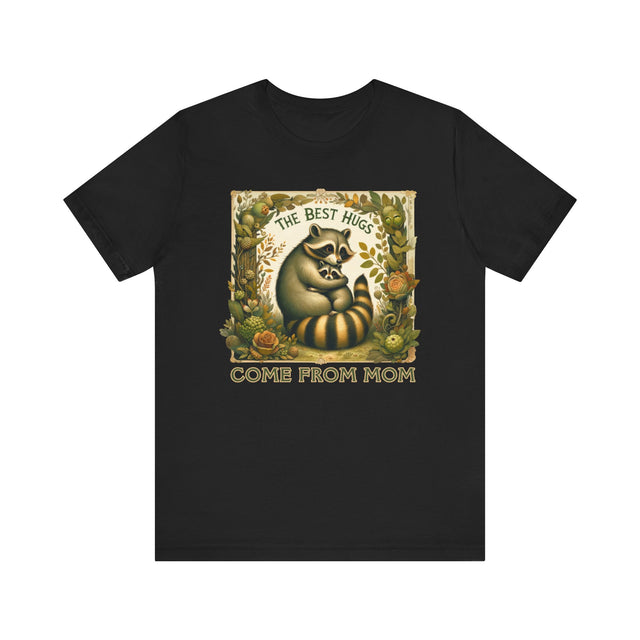 Raccoon T-shirt,Mothers Day Gift,Cute Mama Tee,Mom Life,Baby Shower Gift,Mama and Baby Shirt,New Mom Gift,Mom Hug Shirt,Gift For Wife