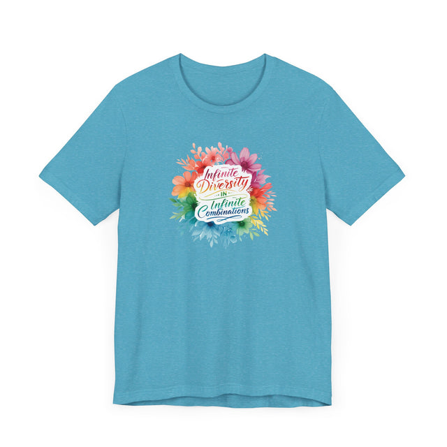 Infinite Diversity In Infinite Combinations T-shirt, Sci-fi Fan Shirt