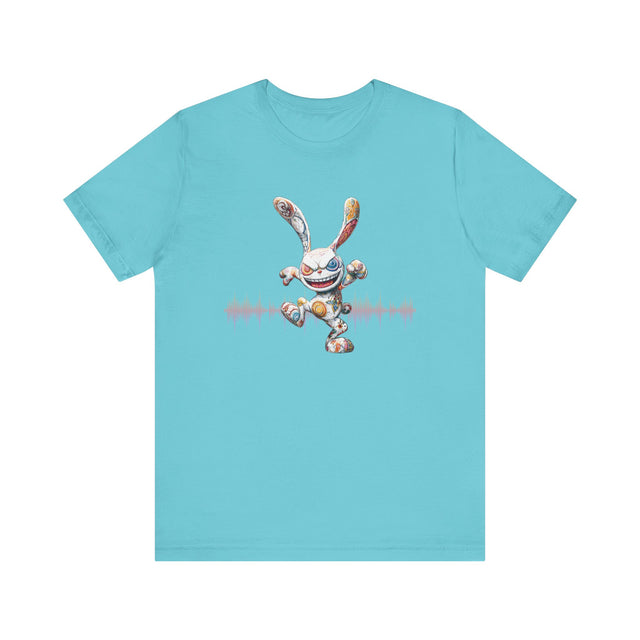 Japanese Pop Art Sonic Bunny T-Shirt, Disco bunny Tshirt,