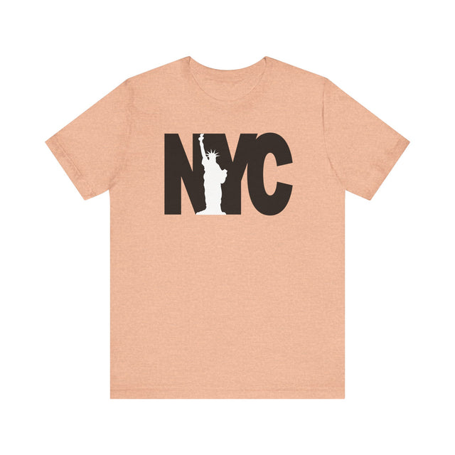 Statue of Liberty NYC Tshirt, New York Lover, Real New Yorker T-shirt, Cute T for her, Cool T for him, NY Gift, New York City Gift
